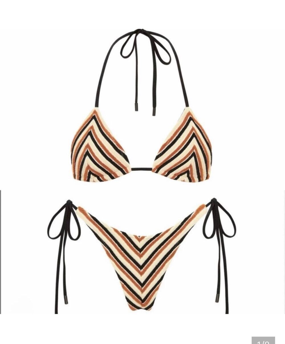Triangl Swimwear Vinca Sapho Terry Toweling Bikini